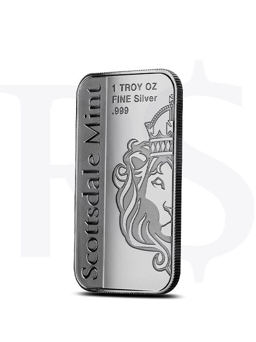 Scottsdale Archangel Michael 1 oz Silver Bar (with Capsule)