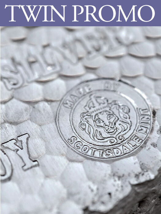 Twin Promo: Scottsdale Tombstone 5 oz Silver Nugget
