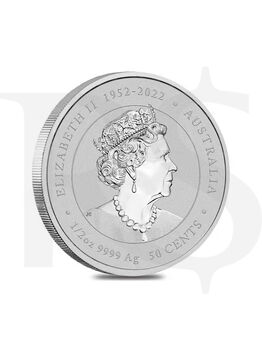 2024 Perth Mint Lunar Dragon 1/2 oz Silver Coin