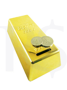 Coin Box - Gold Bar Replica