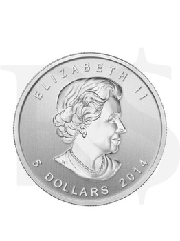 2014 Canada Peregrine Falcon 1 oz Silver Coin (with Capsule)