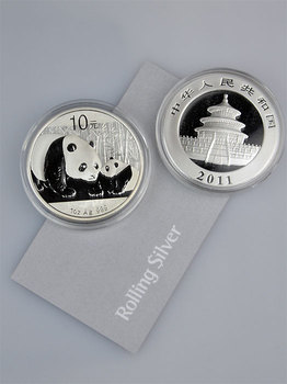 2011 Chinese Panda 1 oz Silver Coin
