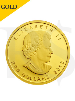 2015 Canada Growling Cougar 1 oz 99999 Gold Coin