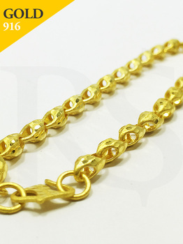 Bracelet Trace 916 Gold 3.9 gram