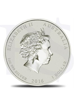 2016 Perth Mint Lunar Monkey 1 oz Silver Coin
