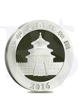 2016 Chinese Panda 30 grams Silver Coin