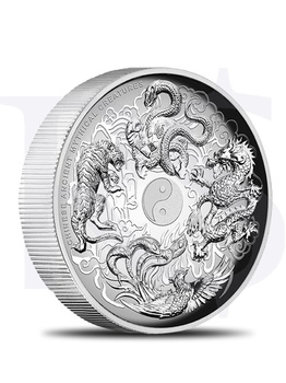 2016 Perth Mint Chinese Ancient Mythical Creatures 1 oz Silver Proof Coin