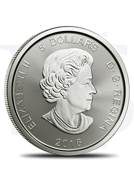 Canadian Predator Series: 2016 Cougar 1oz Silver Coin (with Capsule)