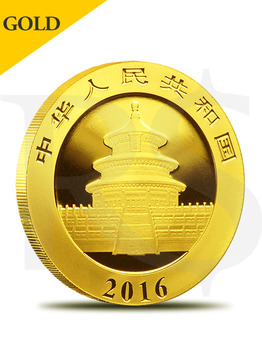 2016 Chinese Panda 30 gram 999 Gold Coin