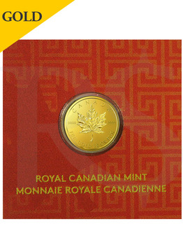 2016 RCM 1 gram 9999 Gold Coin (MapleGram8™ Design)