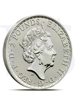 2017 Britannia 1 oz Silver Coin (20th Anniversary)