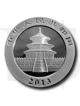2013 Chinese Panda 1 oz Silver Coin
