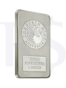 Perth Mint Kangaroo 1 oz 9999 Silver Bar