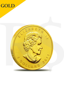 2011 Canada Maple Leaf 1/10 oz 9999 Gold Coin