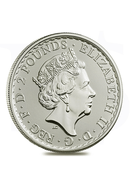2018 Britannia 1 oz Silver Coin (With Capsule)