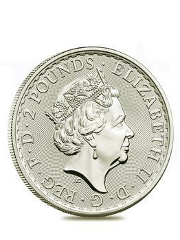2018 Britannia Oriental Border 1 oz Silver Coin (with Capsule)