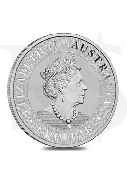 2020 Perth Mint Kangaroo 1 oz Silver Coin (With Capsule)