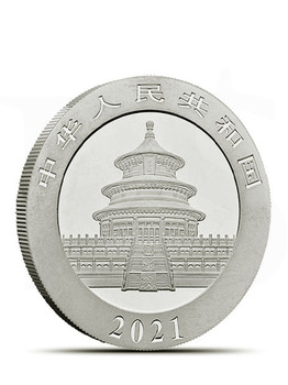 2021 Chinese Panda 30 grams Silver Coin