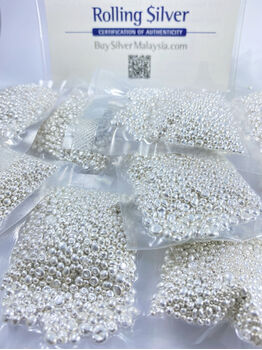 Pure Silver Granules 999 (100gm)