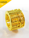 Pendant Prosperity Abacus 916 Gold 2.8 gram