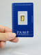 PAMP Suisse Lady Fortuna 1 gram 999 Gold Bar