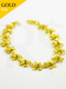 Bracelet Flower Charms 916 Gold 6.5 gram