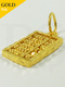 Abacus Pendant 916 Gold 3.25 gram
