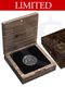 2016 Perth Mint Norse Gods Loki Rimless Antiqued 2 oz Silver Coin