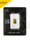 Scottsdale LBMA Certi-Lock 1 gram .9999 Gold Bar